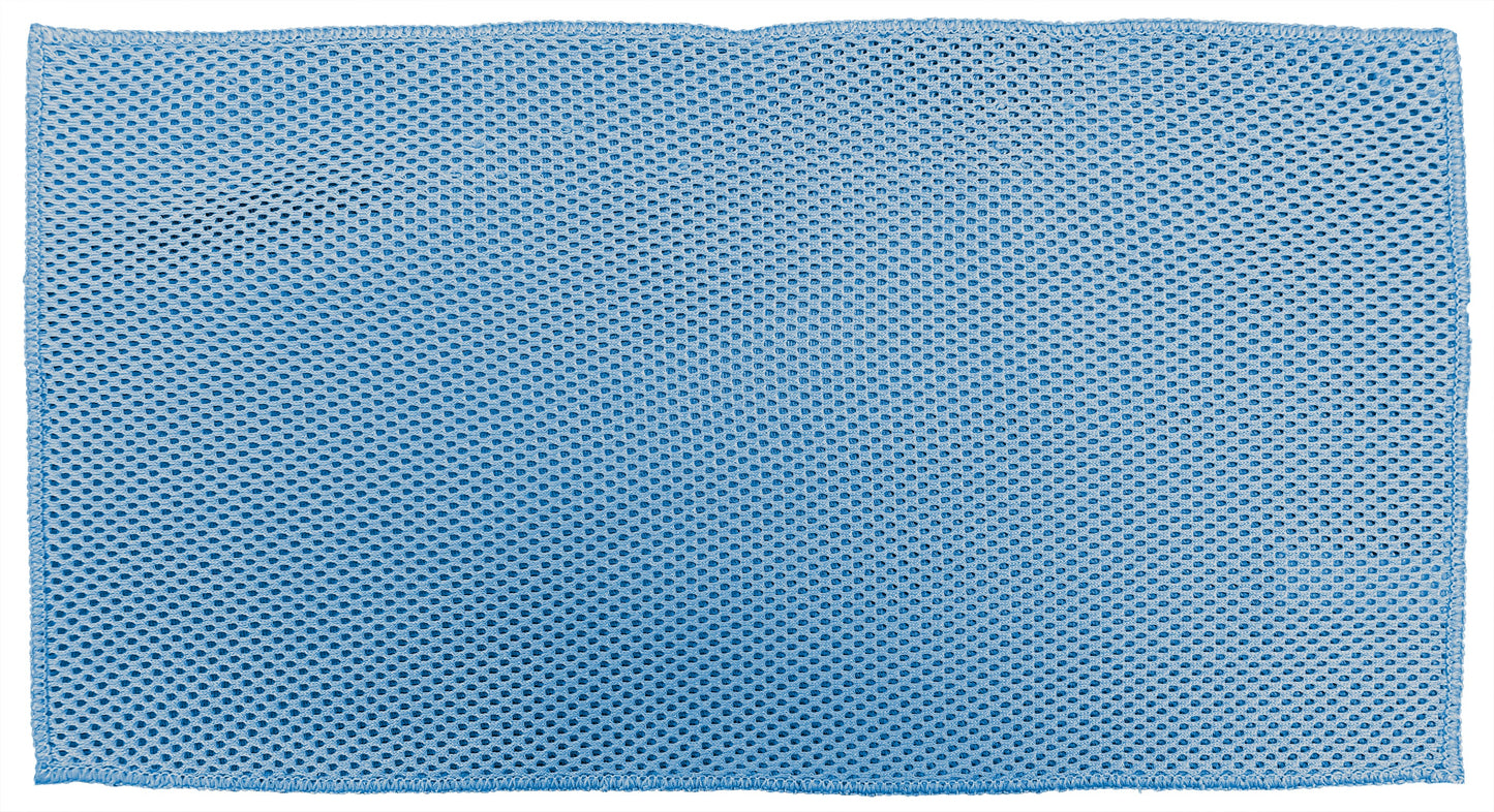 Paños de limpieza exfoliantes de malla de microfibra al por mayor