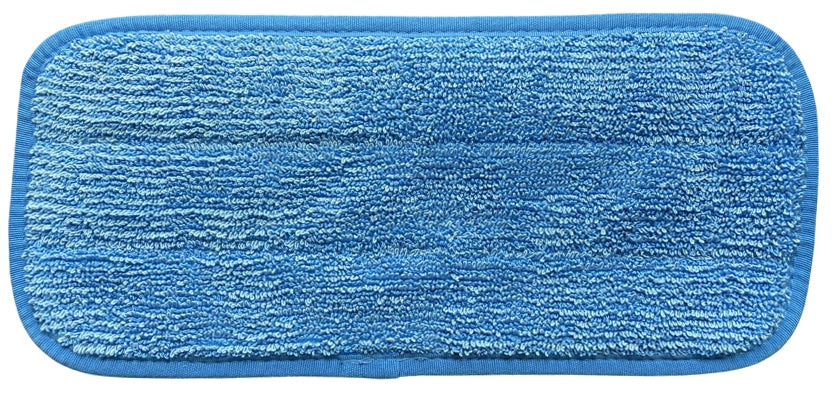 EACH   5" X 10"   STANDARD LOOP PILE Microfiber Hook and Loop Wall Washing Pad