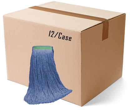 Wholesale Blue Blend Cut-End Wet Mop