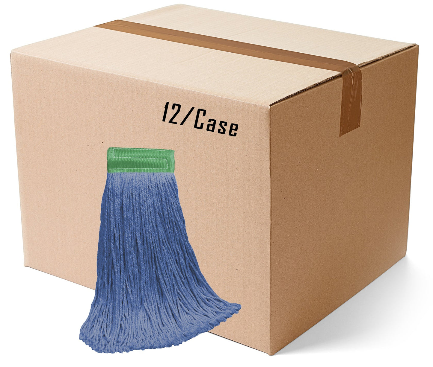 Wholesale Blue Blend Cut-End Wet Mop