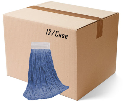 Wholesale Blue Blend Cut-End Wet Mop