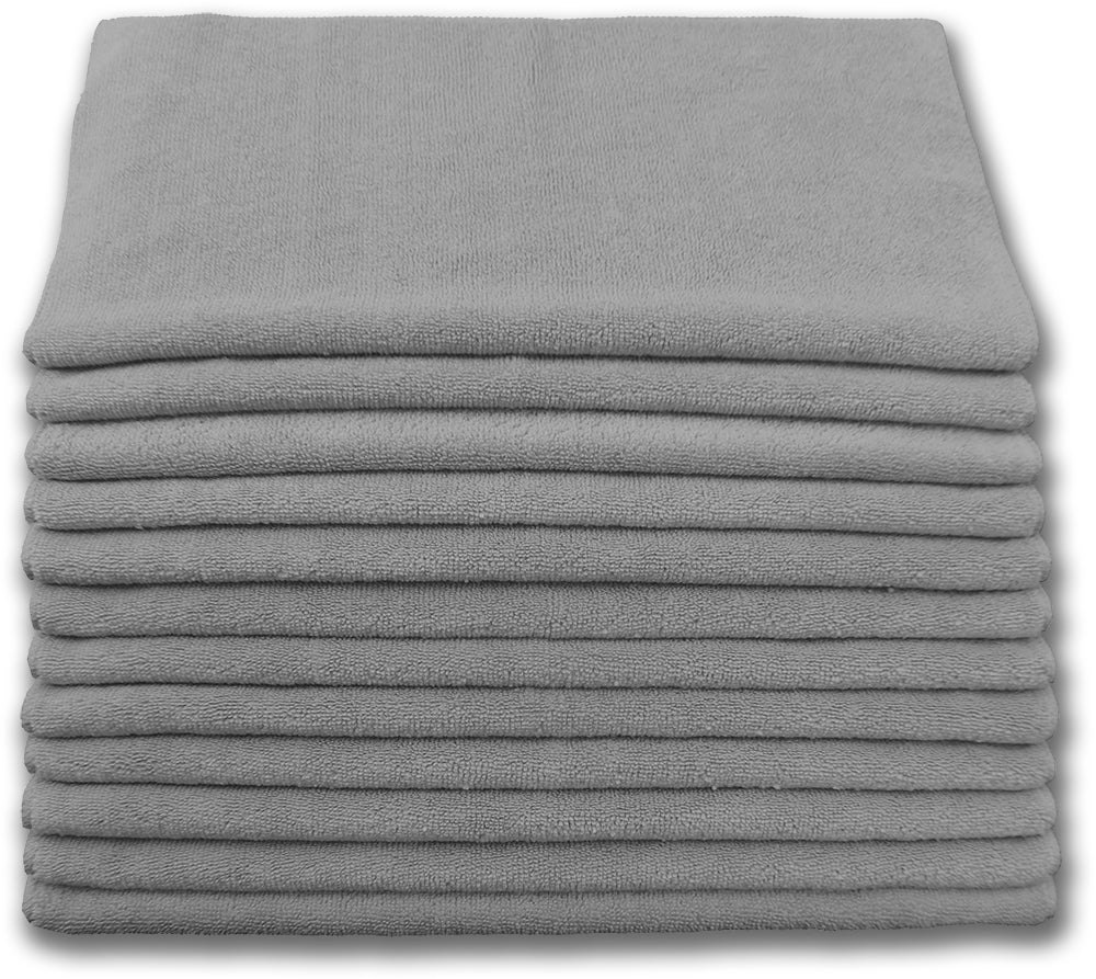 Wholesale Microfiber Cleaning Cloths - Terry 16" X 16" - Professional Quality 300gsm