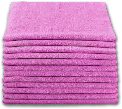 Wholesale Microfiber Cleaning Cloths - Terry 16" X 16" - Professional Quality 300gsm