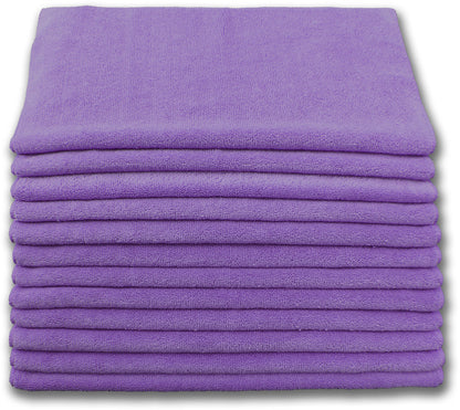 Wholesale Microfiber Cleaning Cloths - Terry 16" X 16" - Professional Quality 300gsm