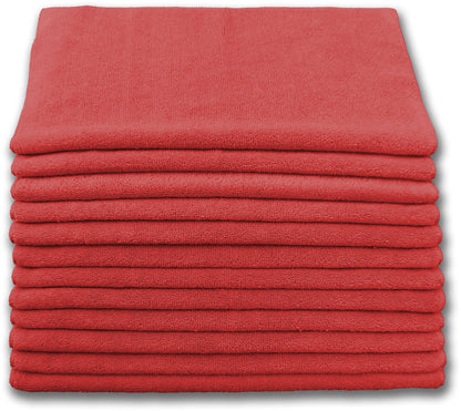 Wholesale Microfiber Cleaning Cloths - Terry 16" X 16" - Standard Quality 200gsm