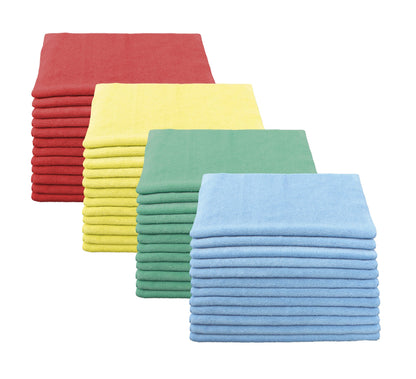 Wholesale Microfiber Cleaning Cloths - Terry 12" X 12" - Professional Quality 300gsm