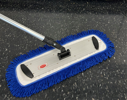 Wholesale Microfiber Hook and Loop Dust Mop with Fringe Yarn